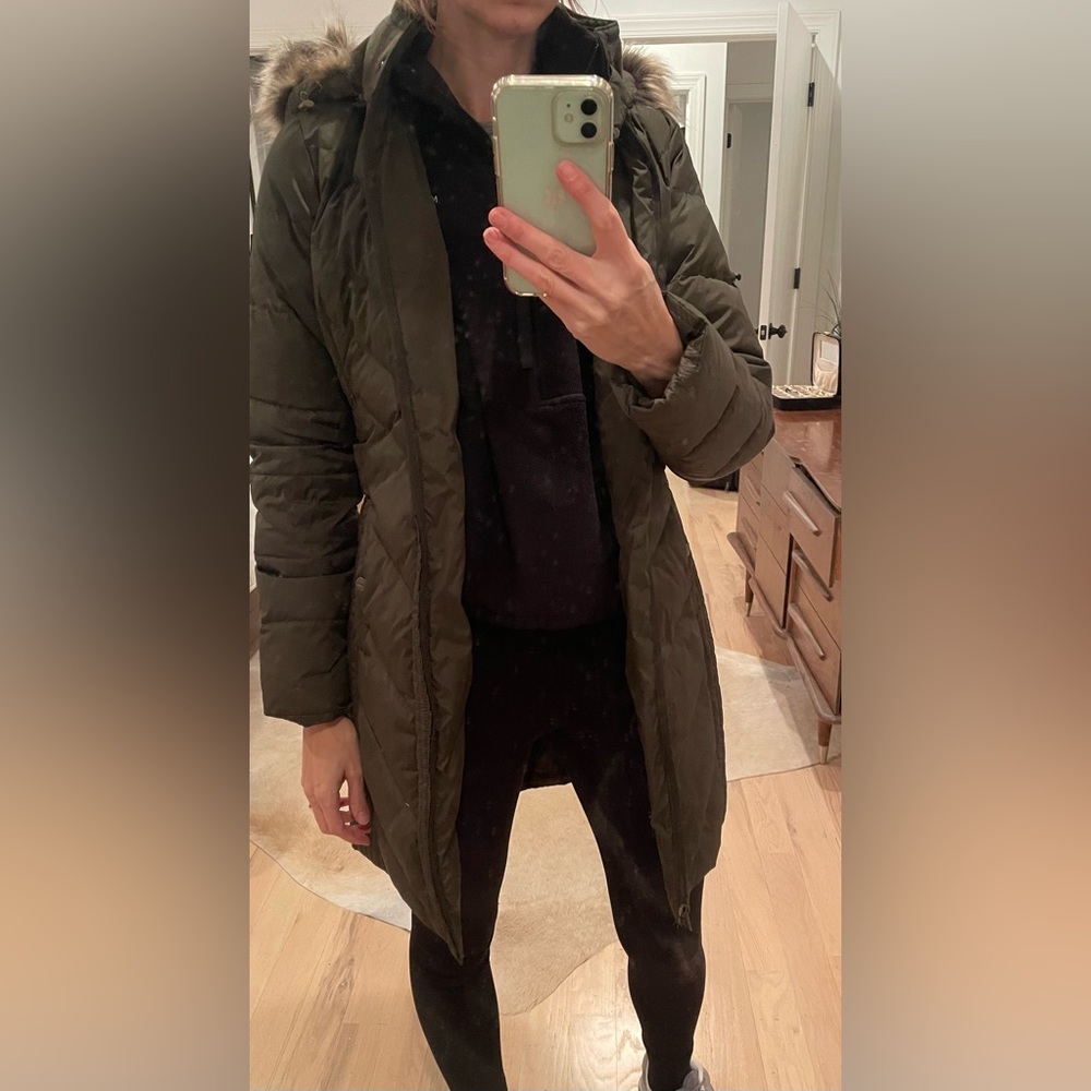 Larry Levine Small Mid Length Puffer